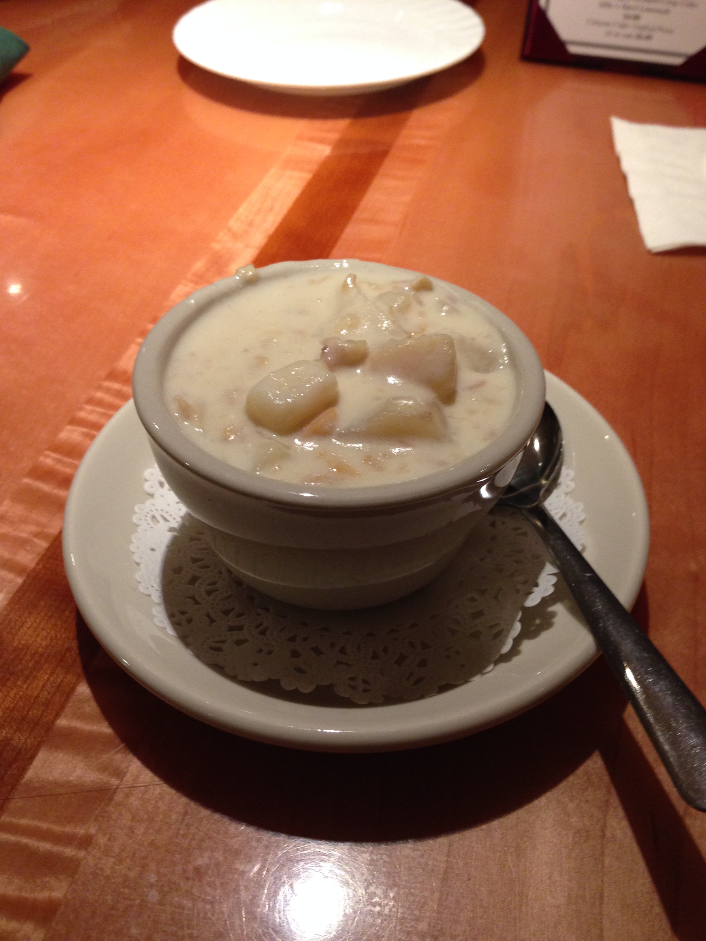 Charlmont Restaurant's famous seafood chowder